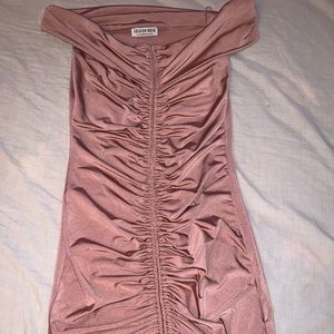 Bangkok Ruched Dress- Mauve